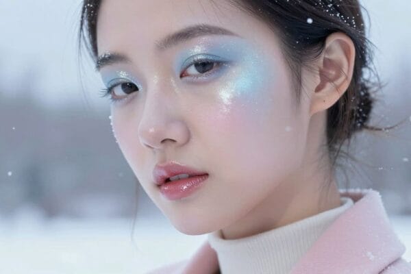 Frosted Makeup