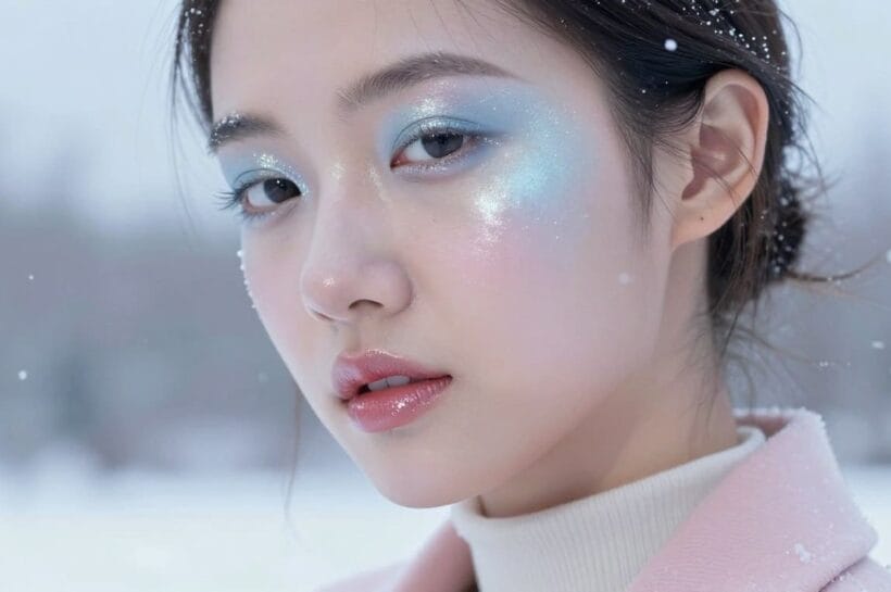 Frosted Makeup