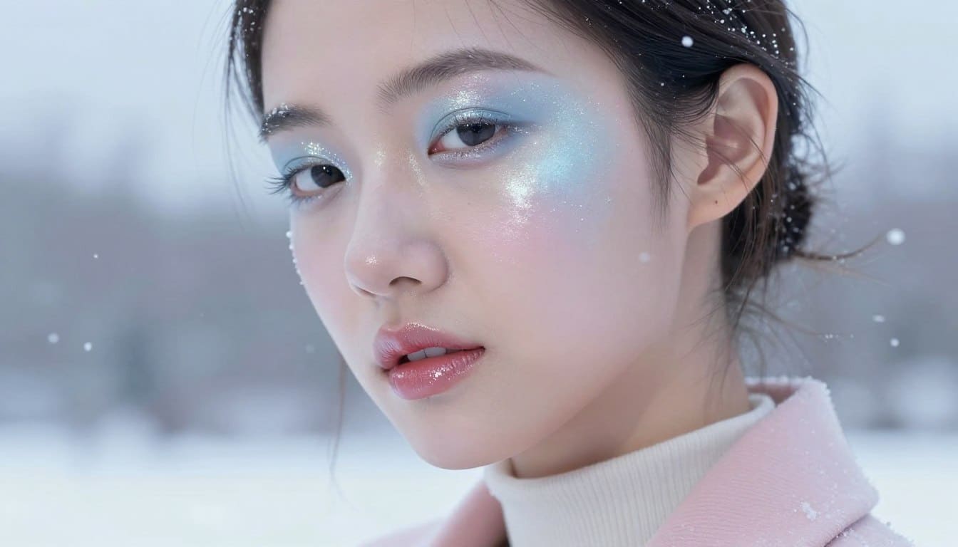 Frosted Makeup