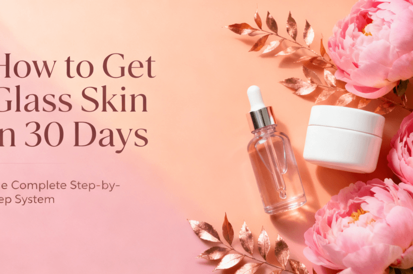 How to Get Glass Skin in 30 Days (The Complete Step-by-Step System)